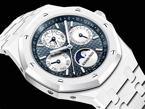 ap white ceramic|audemars piguet white dial.